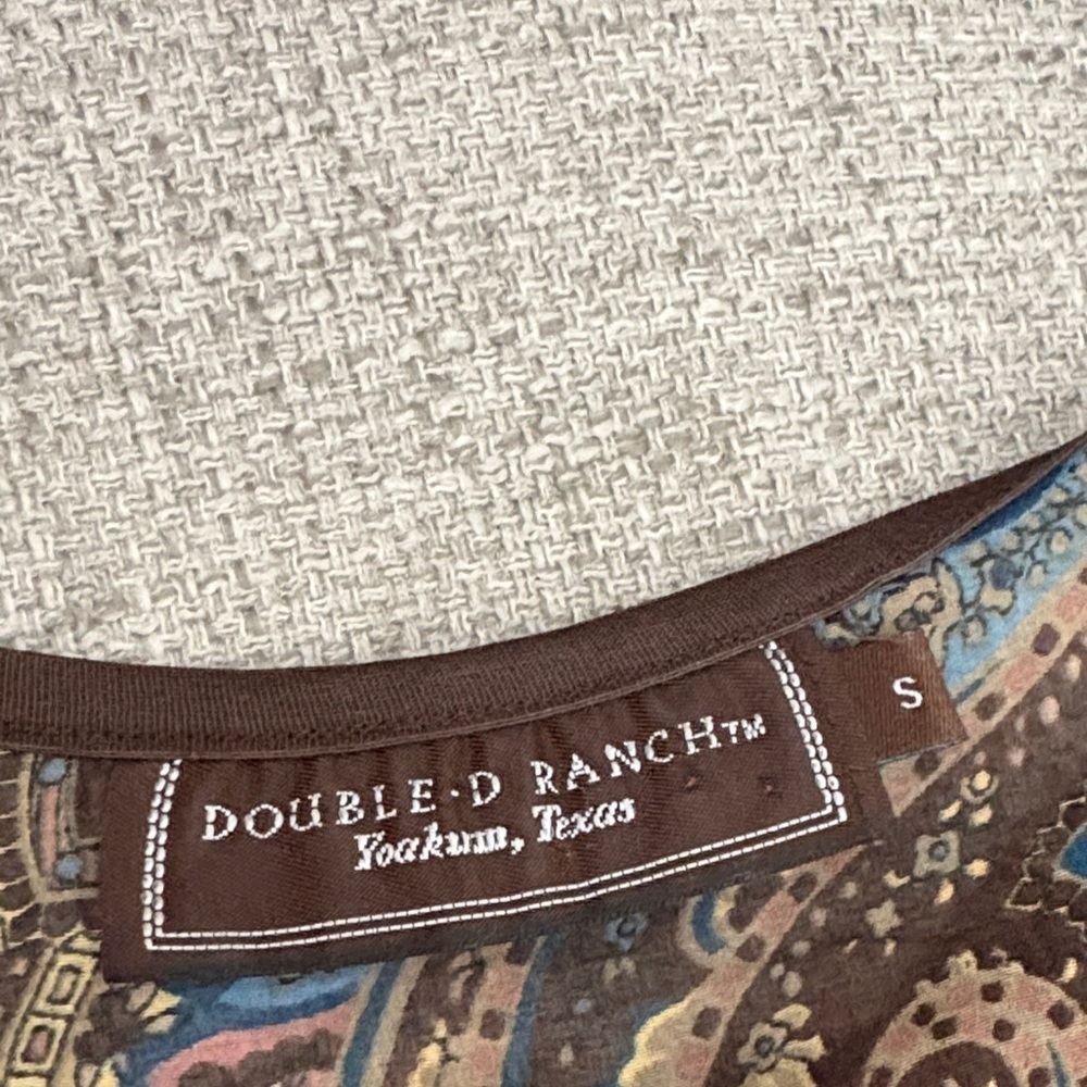 Double D Ranch Multicolor Paisley Tank Top - Picture 5 of 6